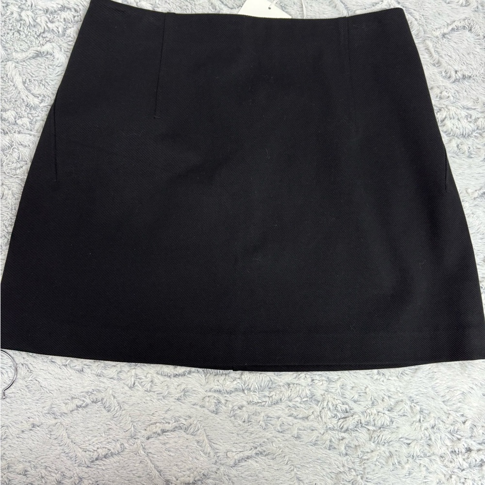 Cos Black Mini Skirt View 2